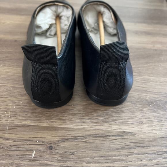 Franco Sarto Vana Ballet Flat in Black Leather Size 8 - Picture 5 of 8